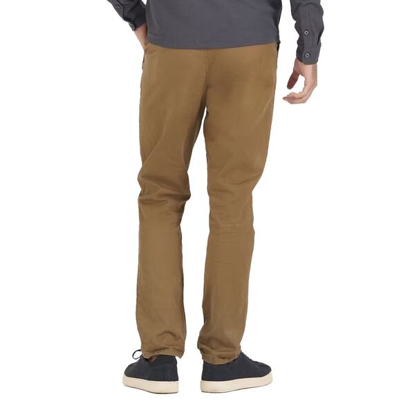 Vuori Collins Chino Pants V433 Mens 36 x 30 Khaki Brown Cotton Preppy Athleisure - Picture 4 of 12